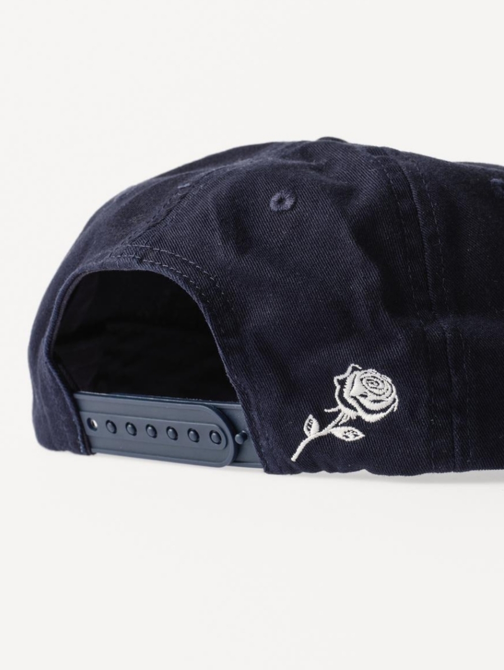 NWT WILLY CHAVARRIA  Zara Navy and White Baseball Cap with Embroidered Labels - Picture 10 of 12